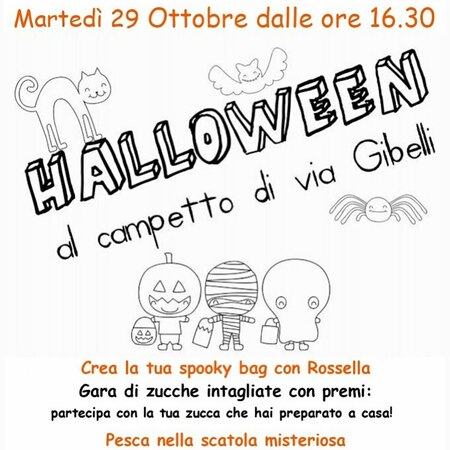 Halloween al Campetto di Via Gibelli