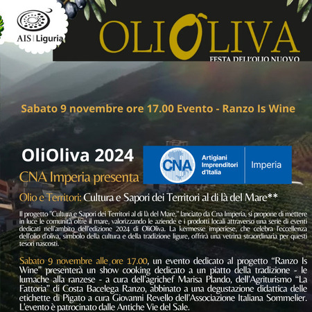 Olioliva Progetto Ranzo is Wine