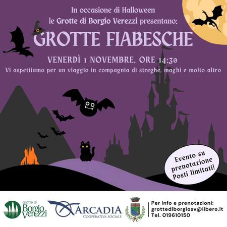 Halloween alle Grotte di Borgio Verezzi