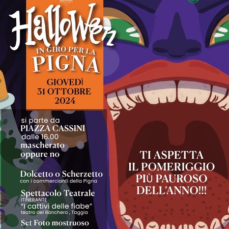 HALLOWEEN IN GIRO PER LA PIGNA