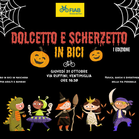 Halloween in bici