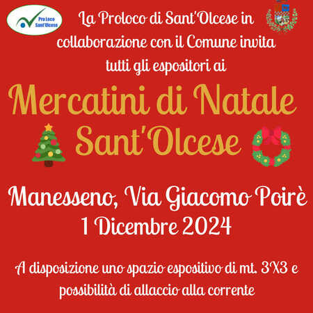 Mercatini di Natale Sant'Olcese