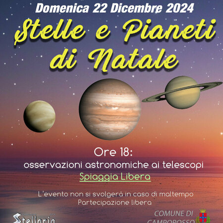 Stelle e Pianeti di Natale