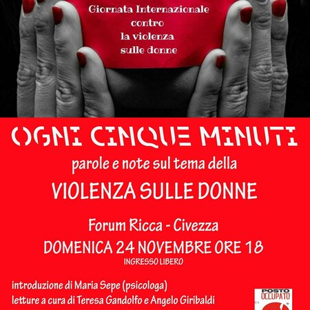 Giornata contro violenza sulle donne