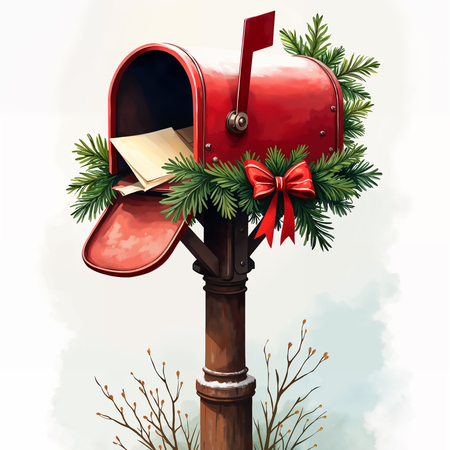 Cassetta delle letterine per Babbo Natale