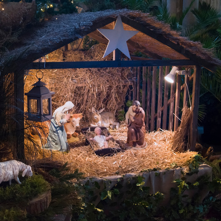 Presepe artigianale