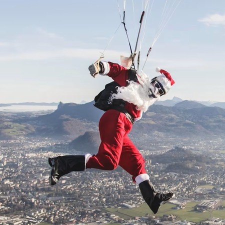 Babbo Natale dei paracadutisti