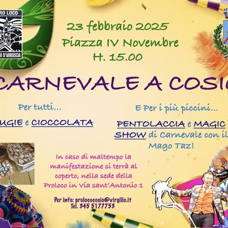 Carnevale a Cosio