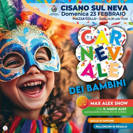 CARNEVALE dei BAMBINI