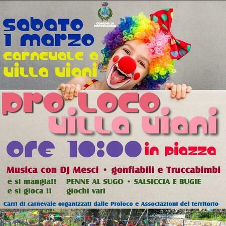 CARNEVALE A VILLA VIANI