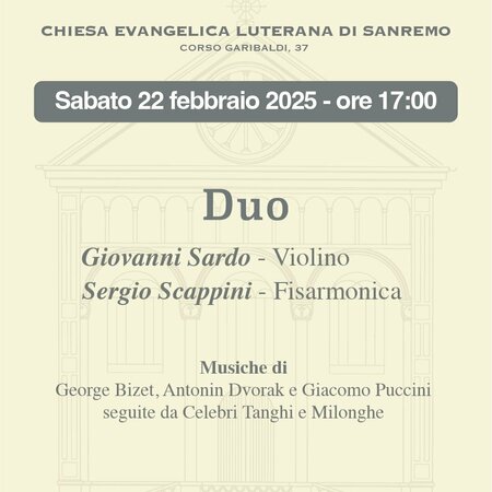 Concerto di Violino e Fisarmonica