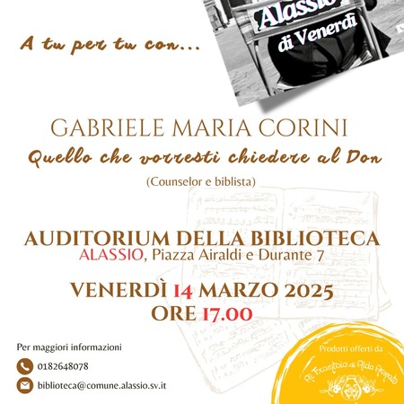 A tu per tu con... GABRIELE MARIA CORINI