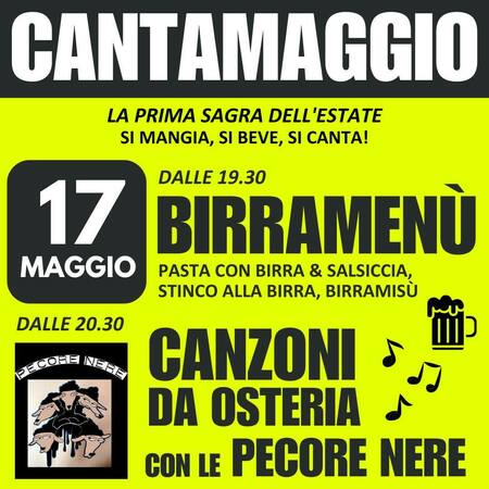 Cantamaggio ad Andagna