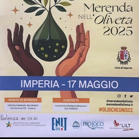 Merenda nell'oliveta