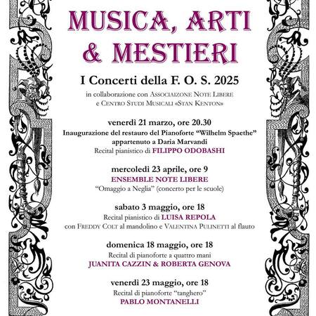 MUSICA, ARTI & MESTIERI