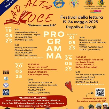 FESTIVAL DELLA LETTURA "AD ALTA VOCE"