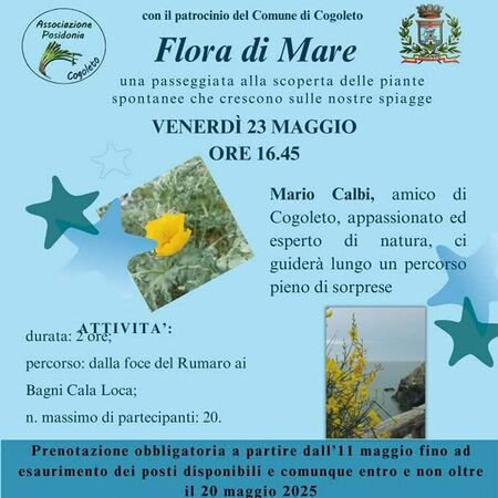 Passeggiata sul litorale di Cogoleto