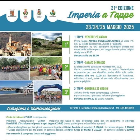 Imperia a tappe