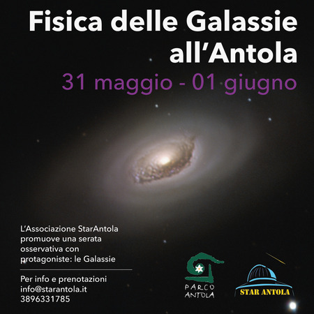 Fisica delle Galassie all'Antola
