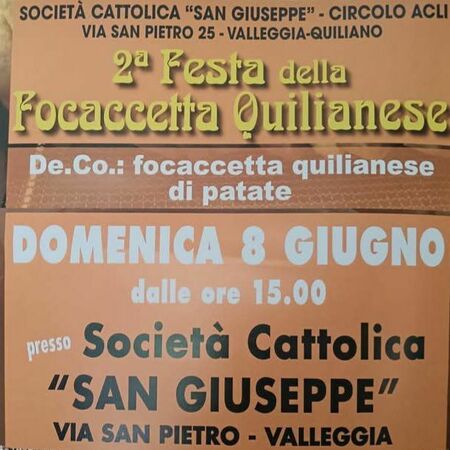 Festa della Focaccetta Quilianese
