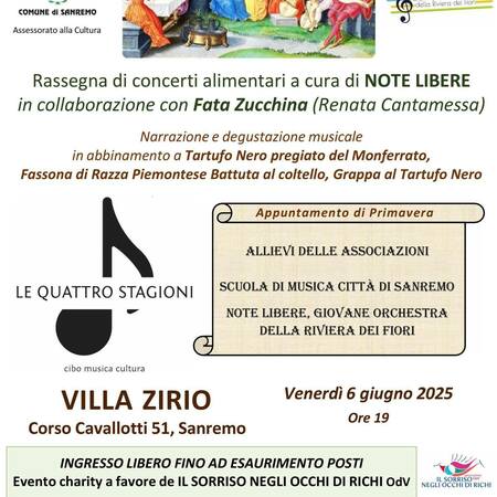 Rassegna di concerti alimentari