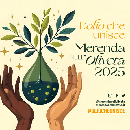 Merenda nell'oliveta