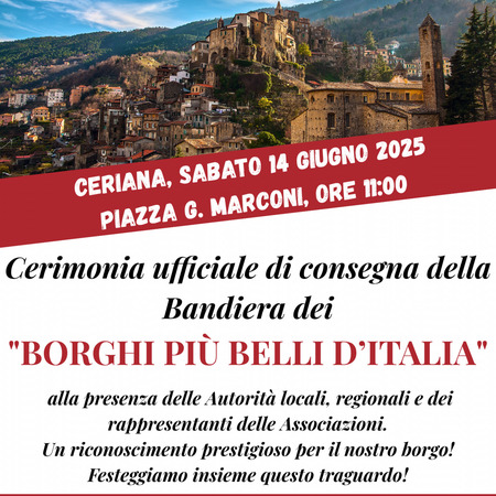 Cerimonia I Borghi più belli d'Italia