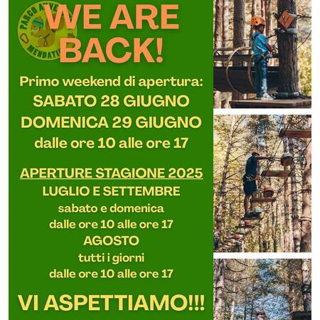Apertura Parco Avventura Mendatica