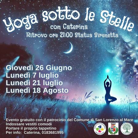 YOGA SOTTO LE STELLE