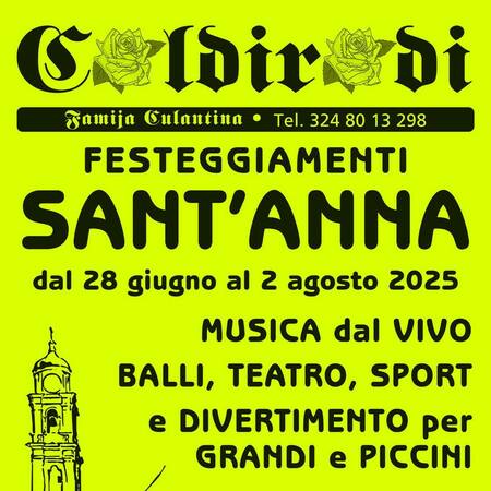 FESTEGGIAMENTI  SANT'ANNA