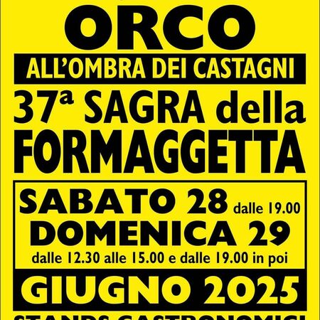 SAGRA della FORMAGGETTA