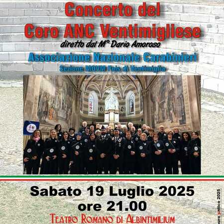 Concerto del coro ANC Ventimiglese
