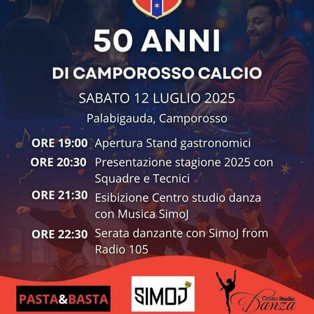 Festa del 50° anniversario del Camporosso Calcio