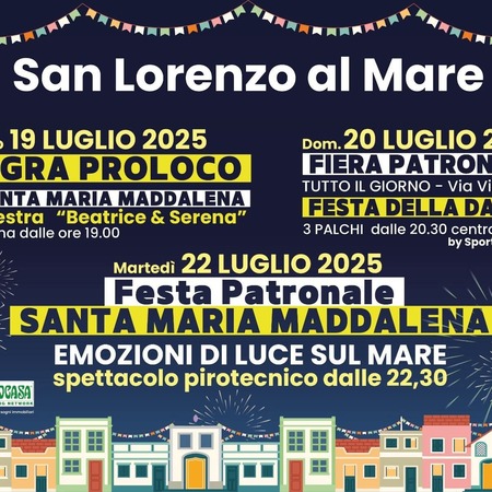 Festa Patronale di Santa Maria Maddalena