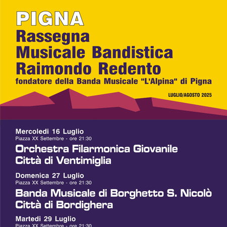 Rassegna Musicale Bandistica "Raimondo Redento"