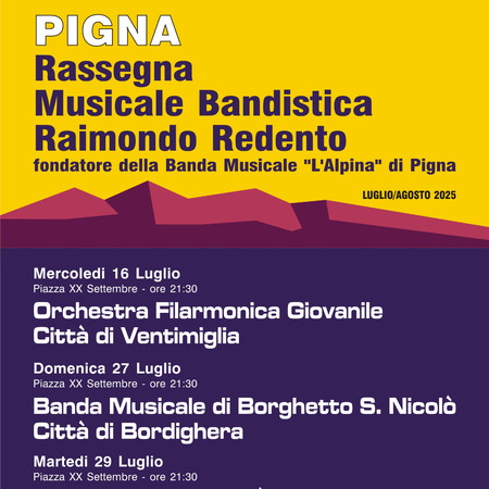 Rassegna Musicale Bandistica "Raimondo Redento"