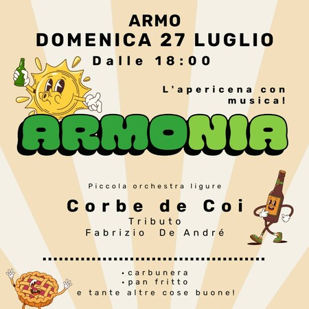 L'apericena con musica!