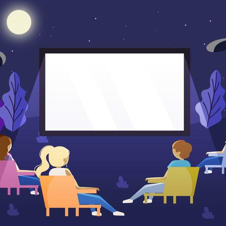 Cinema in piazzetta